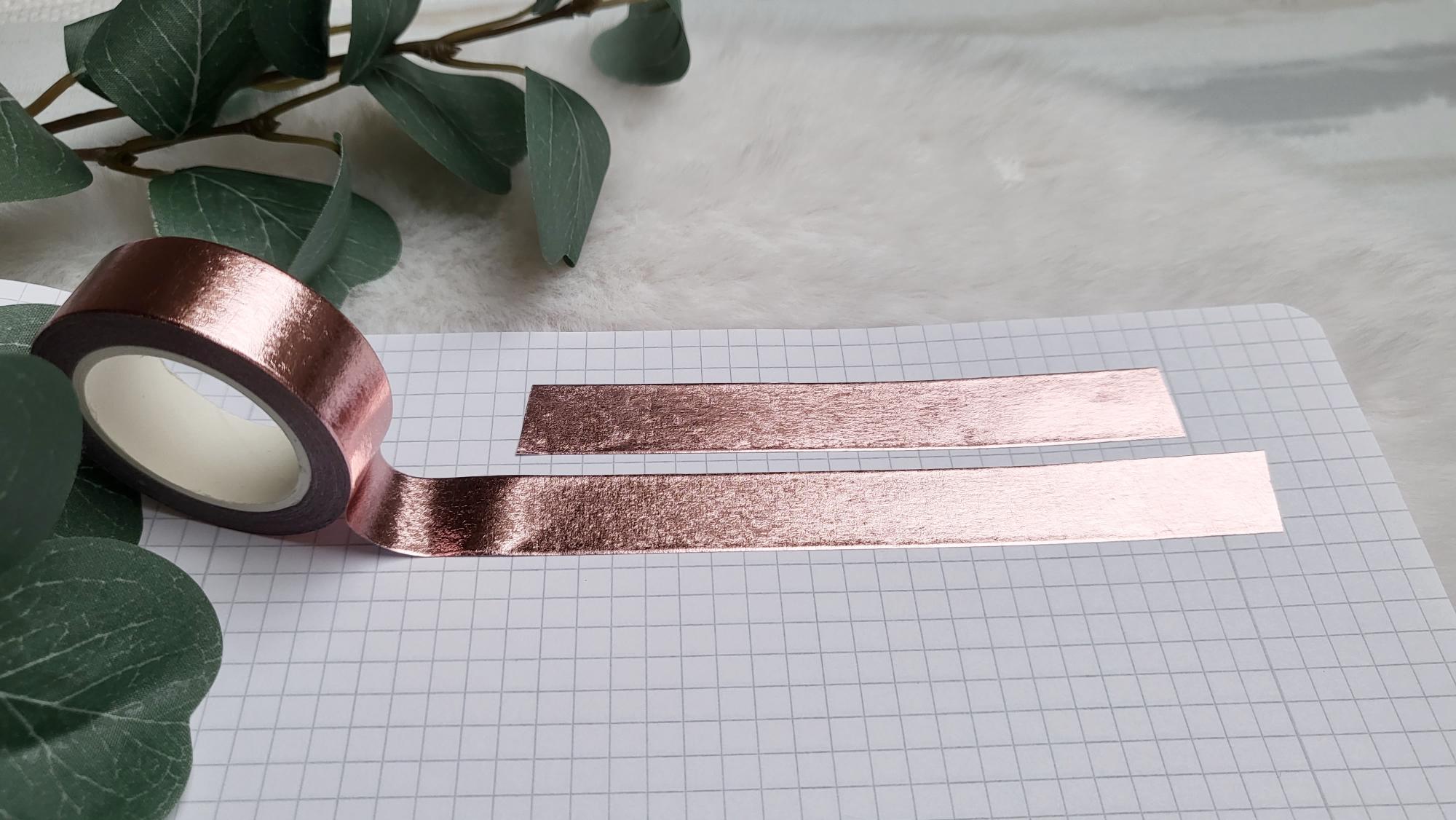 Washi Tape Rosegold